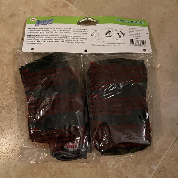 Knee and elbow pads with gloves - Picture 2 of 2